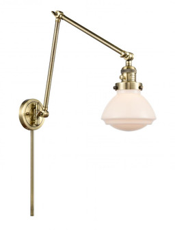 Olean - 1 Light - 9 inch - Antique Brass -Adjustable Swing Arm (3442|238-AB-G321)