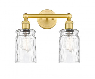 Candor - 2 Light - 14 inch - Satin Gold - Bath Vanity Light (3442|616-2W-SG-G352)