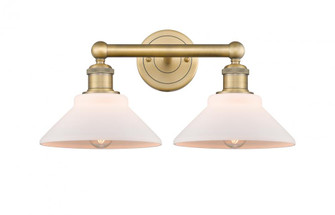 Orwell - 2 Light - 17 inch - Brushed Brass - Bath Vanity Light (3442|616-2W-BB-G131)