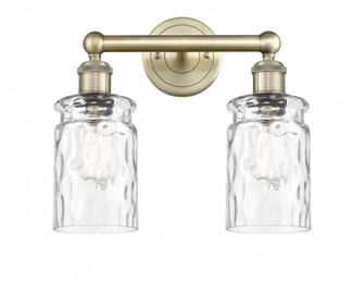 Candor - 2 Light - 14 inch - Antique Brass - Bath Vanity Light (3442|616-2W-AB-G352)
