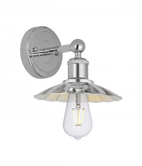 Scallop - 1 Light - 8 inch - Polished Chrome - Sconce (3442|616-1W-PC-M17-PC)