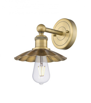 Scallop - 1 Light - 8 inch - Brushed Brass - Sconce (3442|616-1W-BB-M17-BB)