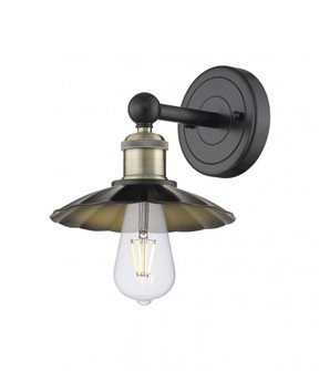 Scallop - 1 Light - 8 inch - Black Antique Brass - Sconce (3442|616-1W-BAB-M17-BK)