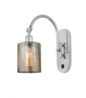 Cobbleskill - 1 Light - 5 inch - Polished Chrome - Adjustable Swing Arm (3442|518-1W-PC-G116)