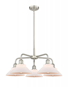 Orwell - 5 Light - 26 inch - Satin Nickel - Chandelier (3442|516-5CR-SN-G131)