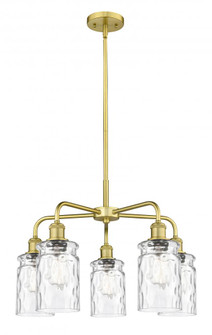 Candor - 5 Light - 23 inch - Satin Gold - Chandelier (3442|516-5CR-SG-G352)