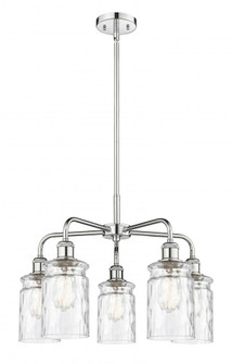 Candor - 5 Light - 23 inch - Polished Chrome - Chandelier (3442|516-5CR-PC-G352)