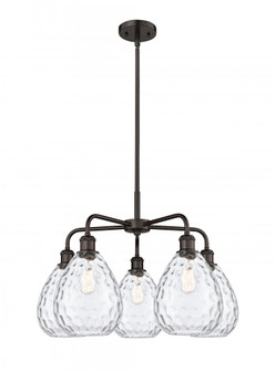 Waverly - 5 Light - 26 inch - Oil Rubbed Bronze - Chandelier (3442|516-5CR-OB-G372)