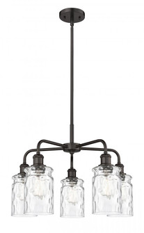 Candor - 5 Light - 23 inch - Oil Rubbed Bronze - Chandelier (3442|516-5CR-OB-G352)