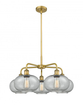 Gorham - 5 Light - 28 inch - Brushed Brass - Chandelier (3442|516-5CR-BB-G247)
