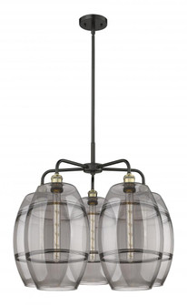 Vaz - 5 Light - 28 inch - Black Antique Brass - Chandelier (3442|516-5CR-BAB-G557-10SM)