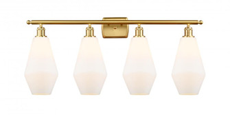 Cindyrella - 4 Light - 37 inch - Satin Gold - Bath Vanity Light (3442|516-4W-SG-G651-7)