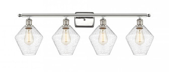 Cindyrella - 4 Light - 38 inch - Polished Nickel - Bath Vanity Light (3442|516-4W-PN-G654-8)