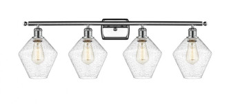 Cindyrella - 4 Light - 38 inch - Polished Chrome - Bath Vanity Light (3442|516-4W-PC-G654-8)