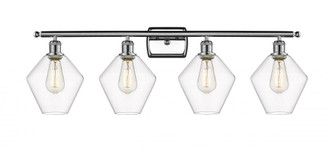 Cindyrella - 4 Light - 38 inch - Polished Chrome - Bath Vanity Light (3442|516-4W-PC-G652-8)