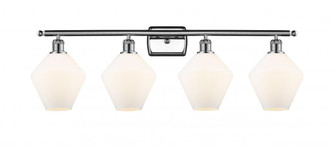 Cindyrella - 4 Light - 38 inch - Polished Chrome - Bath Vanity Light (3442|516-4W-PC-G651-8)