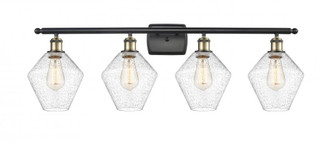 Cindyrella - 4 Light - 38 inch - Black Antique Brass - Bath Vanity Light (3442|516-4W-BAB-G654-8)