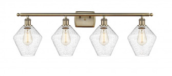 Cindyrella - 4 Light - 38 inch - Antique Brass - Bath Vanity Light (3442|516-4W-AB-G654-8)
