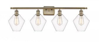 Cindyrella - 4 Light - 38 inch - Antique Brass - Bath Vanity Light (3442|516-4W-AB-G652-8)