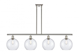Athens - 4 Light - 48 inch - Polished Nickel - Stem Hung - Island Light (3442|516-4I-PN-G124-10)