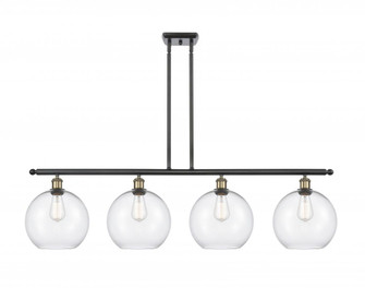 Athens - 4 Light - 48 inch - Black Antique Brass - Stem Hung - Island Light (3442|516-4I-BAB-G122-10)