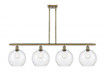 Athens - 4 Light - 48 inch - Antique Brass - Stem Hung - Island Light (3442|516-4I-AB-G124-10)