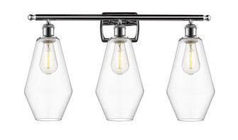 Cindyrella - 3 Light - 27 inch - Polished Chrome - Bath Vanity Light (3442|516-3W-PC-G652-7)