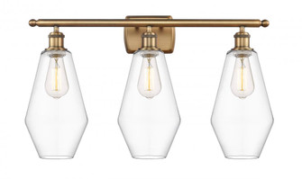 Cindyrella - 3 Light - 27 inch - Brushed Brass - Bath Vanity Light (3442|516-3W-BB-G652-7)