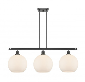 Athens - 3 Light - 37 inch - Oil Rubbed Bronze - Stem Hung - Island Light (3442|516-3I-OB-G121-10)