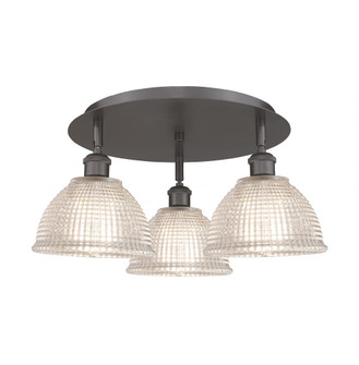 Arietta - 3 Light - 20 inch - Oil Rubbed Bronze - Semi-Flush Mount (3442|516-3C-OB-G422)