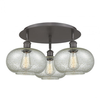 Gorham - 3 Light - 21 inch - Oil Rubbed Bronze - Semi-Flush Mount (3442|516-3C-OB-G249)