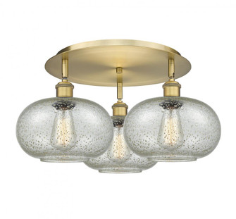 Gorham - 3 Light - 21 inch - Brushed Brass - Semi-Flush Mount (3442|516-3C-BB-G249)
