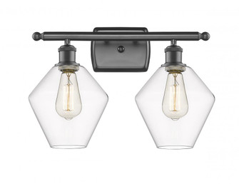Cindyrella - 2 Light - 18 inch - Oil Rubbed Bronze - Bath Vanity Light (3442|516-2W-OB-G652-8)