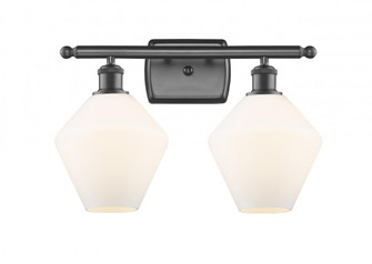 Cindyrella - 2 Light - 18 inch - Oil Rubbed Bronze - Bath Vanity Light (3442|516-2W-OB-G651-8)