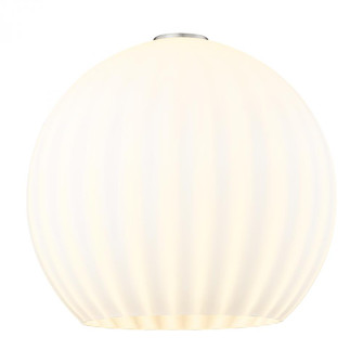 White Venetian - 14 inch - Glass (3442|G1217-14WV)