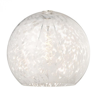 White Mouchette - 14 inch - Glass (3442|G1216-14WM)