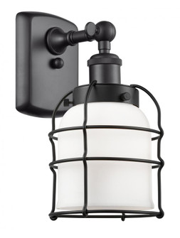 Bell Cage - 1 Light - 5 inch - Matte Black - Sconce (3442|916-1W-BK-G51-CE-LED)