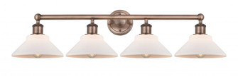 Orwell - 4 Light - 35 inch - Antique Copper - Bath Vanity Light (3442|616-4W-AC-G131)