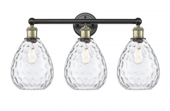 Waverly - 3 Light - 26 inch - Black Antique Brass - Bath Vanity Light (3442|616-3W-BAB-G372)