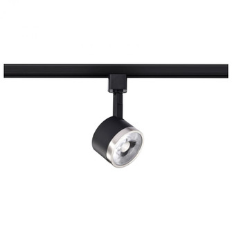 12 Watt LED Track Head; Round; 3000K; Matte Black and Brushed Nickel Finish (81|TH646)