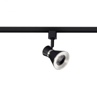 12 Watt LED Cinch Track Head; 3000K; Matte Black and Brushed Nickel Finish (81|TH644)