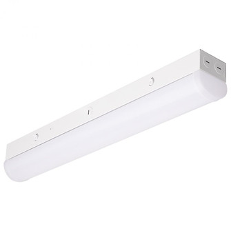 2 ft. LED; 20 Watt Linear Strip Light; CCT Selectable; White Finish; 120-277 Volt; Microwave Sensor (81|65/1700)