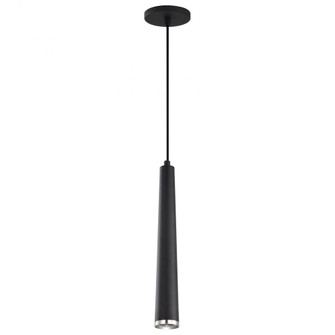 Melrose; 12 Watt; 16''; LED Pendant; Matte Black and Brushed Nickel Finish (81|62/829)