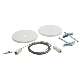 Track Suspension Aircraft Cable; White Canopy (81|TP240)