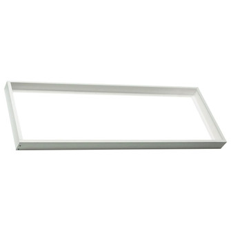 1X4 Backlit Panel Frame Kit; White Finish; For use with EM versions (81|65/595R1)