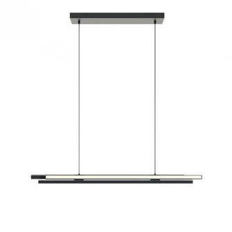 Indra 44'' Linear Pendant LED 40W 120-277V BK (1|IDRP0344LAJUDBK)