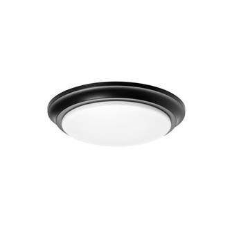 Baron 12'' Flush Mount Led 17W 120V BK (1|BRNF12LAJD1BK)