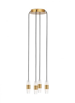 Lassell Short 4 Light Chandelier (7355|SLCH38327NB)