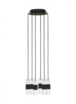 Lassell Short 6 Light Chandelier (7355|SLCH38427B)