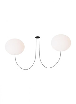 Helium X-Large 2 Light Chandelier (7355|PBCH37027OPB)